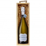 Białe wino musujące Prosecco Abbazia w skrzyneczce