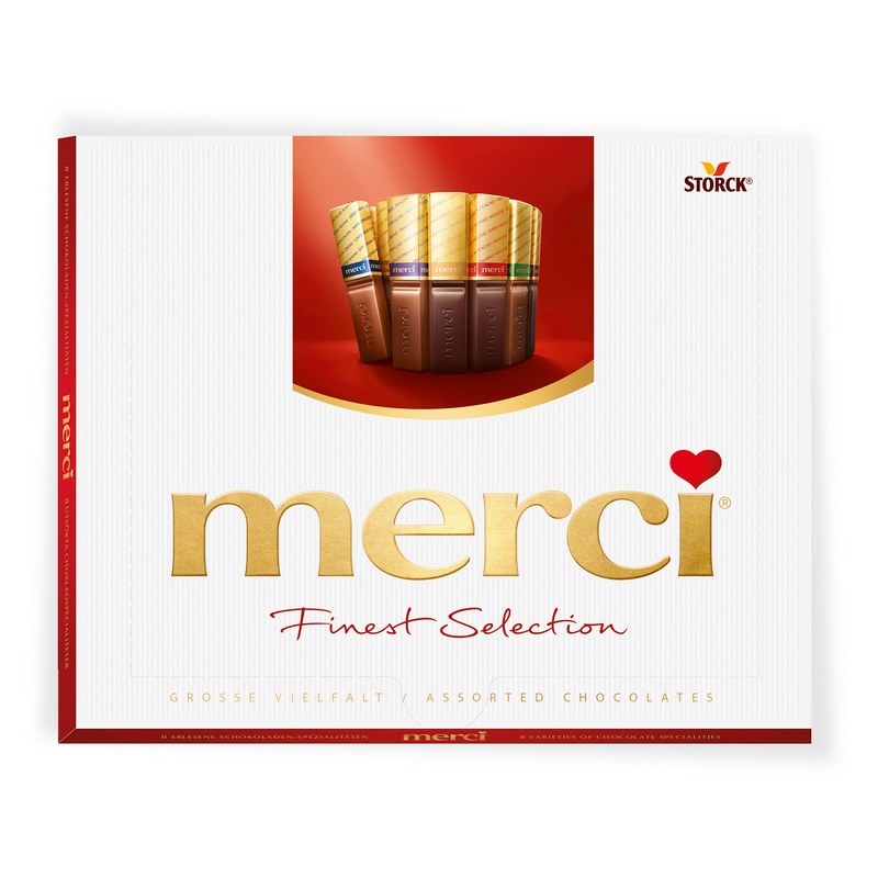 Czekoladki Merci 250 gr. zamówisz wraz z koszem upominkowym - Czekoladki Merci 250 gr.