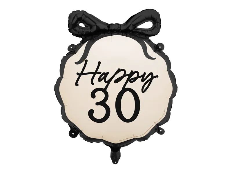 Happy 30 - Balon z helem