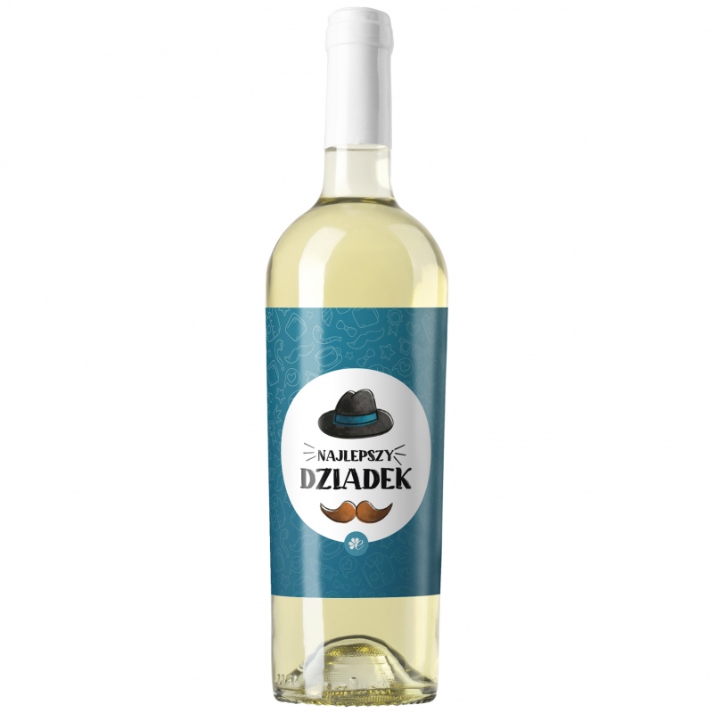 Wino białe Najlepszy Dziadek