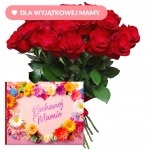 Czerwone róże dla Mamy z Merci