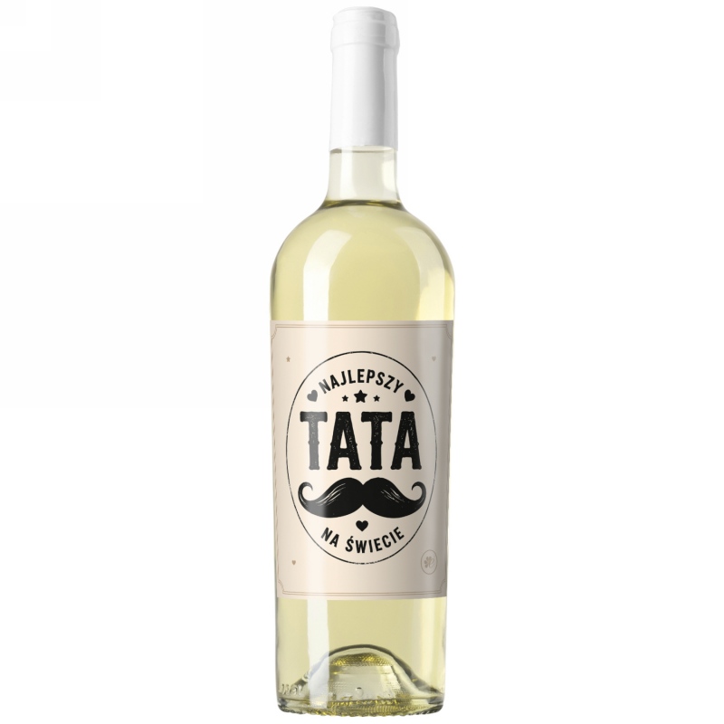 Wino białe dla Taty