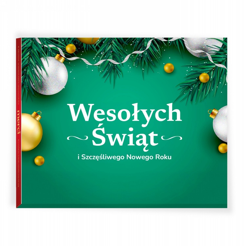 Czekoladki Merci Wesołych Świąt (X001)