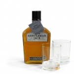 Whisky Gentleman Jack ze szklankami